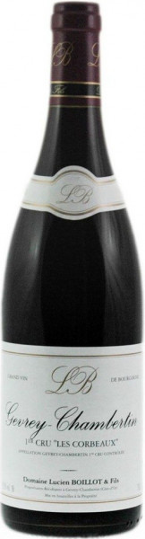 Вино Domaine Lucien Boillot & Fils, Gevrey-Chambertin 1er Cru "Les Corbeaux" AOC, 2018