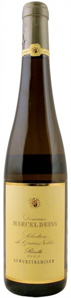 Вино Domaine Marcel Deiss Gewurztraminer Selection de Grains Nobles AOC Alsace 2003, 0.5 л