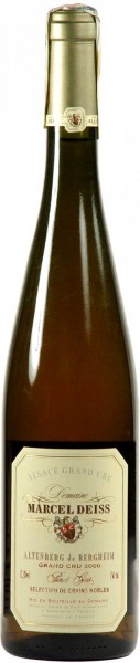 Вино Domaine Marcel Deiss, Pinot Gris "Altenberg de Bergheim" Selection de Grains Nobles, Alsace AOC, 2003, 0.5 л