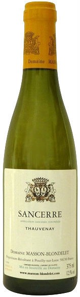Вино Domaine Masson-Blondelet, Sancerre Blanc "Thauvenay", 2013, 0.375 л