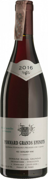 Вино Domaine Michel Gaunoux, Pommard Grands Epenots 1er Cru AOC, 2016