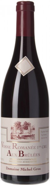 Вино Domaine Michel Gros, Vosne Romanеe 1er Cru "Aux Brulees", 2012