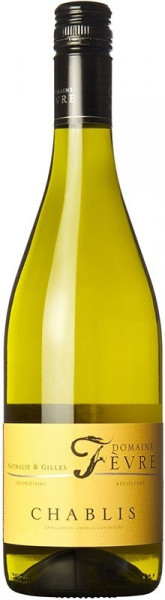 Вино Domaine Nathalie & Gilles Fevre, Chablis AOC, 2016
