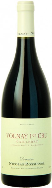 Вино Domaine Nicolas Rossignol, Volnay Premier Cru "Cailleret" AOC, 2008