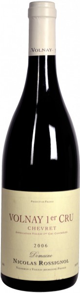 Вино Domaine Nicolas Rossignol, Volnay Premier Cru Chevret AOC, 2006
