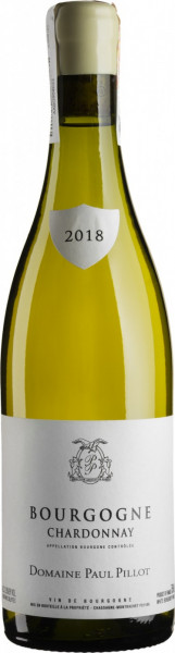 Вино Domaine Paul Pillot, Bourgogne Chardonnay AOC, 2018
