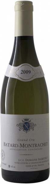 Вино Domaine Ramonet, Batard-Montrachet Grand Cru AOC, 2009
