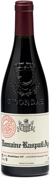 Вино Domaine Raspail-Ay, Gigondas AOC, 2007