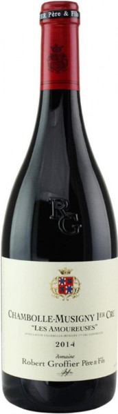 Вино Domaine Robert Groffier Pere & Fils, Chambolle-Musigny 1er Cru "Les Amoureuses" AOC, 2014