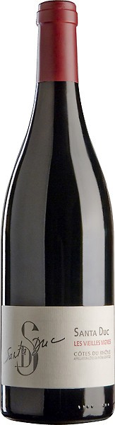 Вино Domaine Santa Duc, Selections "Les Vieilles Vignes", Cotes du Rhone AOC, 2010