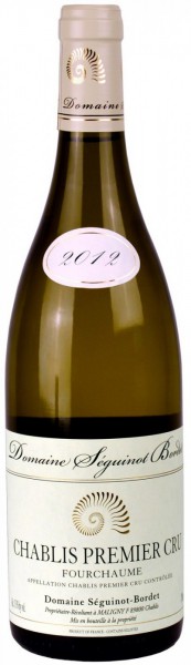 Вино Domaine Seguinot-Bordet, Chablis 1er Cru "Fourchaume" AOC, 2012, 1.5 л
