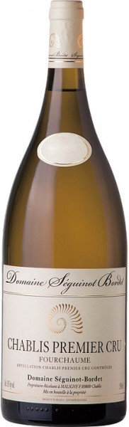Вино Domaine Seguinot-Bordet, Chablis 1er Cru "Fourchaume" AOC, 2019, 1.5 л