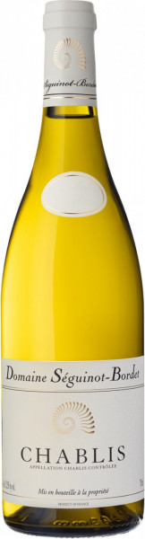 Вино Domaine Seguinot-Bordet, Chablis AOC, 2019