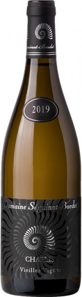 Вино Domaine Seguinot-Bordet, Chablis AOC Vieilles Vignes, 2019