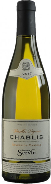 Вино Domaine Servin, Chablis Vieilles Vignes "Selection Massale" AOC, 2017