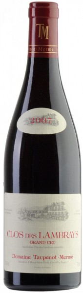 Вино Domaine Taupenot-Merme, Clos Des Lambrays Grand Cru AOC, 2007