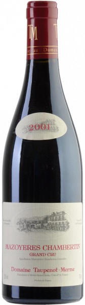 Вино Domaine Taupenot-Merme, Mazoyeres Chambertin Grand Cru AOC, 2001