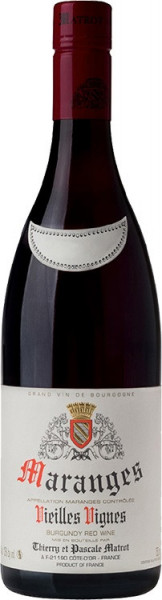 Вино Domaine Thierry et Pascale Matrot, Maranges "Vieilles Vignes" AOC, 2018