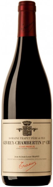 Вино Domaine Trapet Pere & Fils, Gevrey-Chambertin 1er Сru AOC, "Clos Prieur", 2018