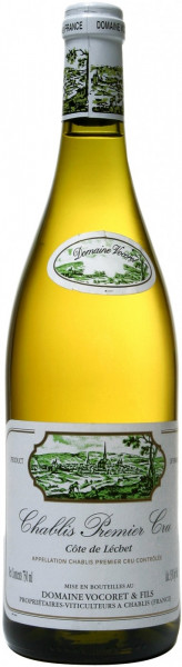 Вино Domaine Vocoret, "Cote de Lechet", Chablis 1-er Cru, 2016