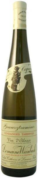 Вино Domaine Weinbach, Gewurztraminer Altenbourg Vendanges Tardives, 2005