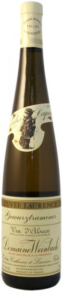 Вино Domaine Weinbach, Gewurztraminer "Cuvee Laurence", 2009