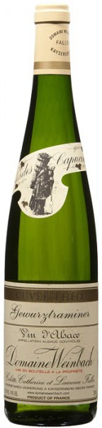 Вино Domaine Weinbach, Gewurztraminer "Cuvee Theo", 2009, 0.375 л