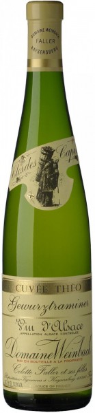 Вино Domaine Weinbach, Gewurztraminer "Cuvee Theo", 2012, 0.375 л