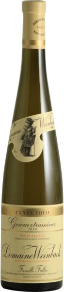 Вино Domaine Weinbach, Gewurztraminer "Cuvee Theo", 2018, 0.375 л