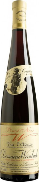 Вино Domaine Weinbach, Pinot Noir "W", 2010, 1.5 л