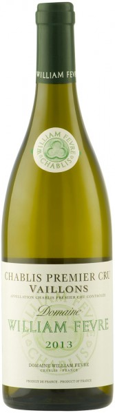 Вино Domaine William Fevre, Chablis 1-er Cru "Vaillons", 2013
