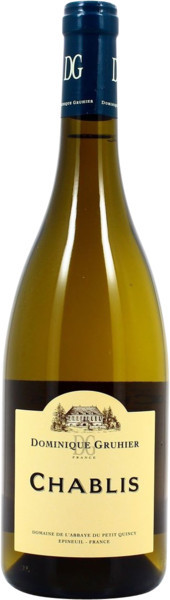 Вино Dominique Gruhier, Chablis AOC, 2019