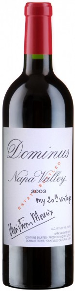 Вино Dominus Estate, "Dominus", 2003