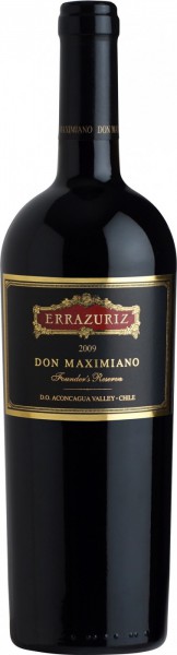 Вино "Don Maximiano" Founder's Reserve, Valle de Aconcagua DO, 2009
