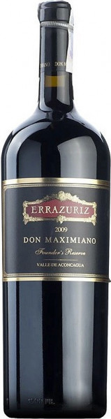 Вино "Don Maximiano" Founder's Reserve, Valle de Aconcagua DO, 2009, 1.5 л