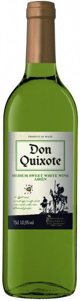 Вино Don Quixote white medium sweet, Vino de Mesa (VdM)
