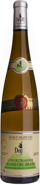 Вино Dopff au Moulin, Gewurztraminer Alsace Grand Cru AOC "Brand", 2013