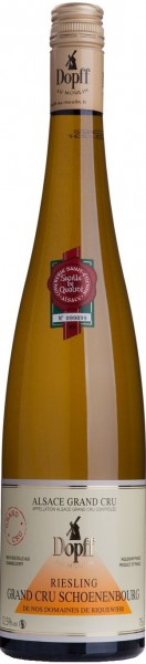Вино Dopff au Moulin, "Schoenenbourg" Riesling Alsace Grand Cru AOC, 2011, 0.375 л