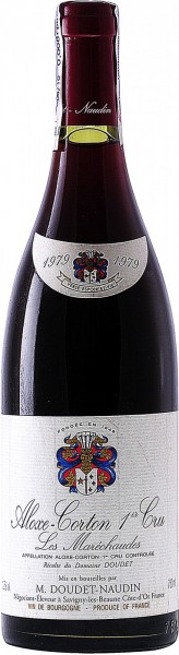 Вино Doudet Naudin, Aloxe-Corton 1er Cru "Les Marechaudes" AOC, 1979