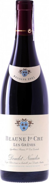 Вино Doudet Naudin, Beaune Premier Cru "Les Greves" AOC, 2002