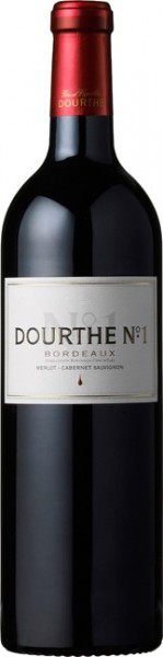 Вино "Dourthe №1" Merlot-Cabernet Sauvignon, Bordeaux AOC, 2012