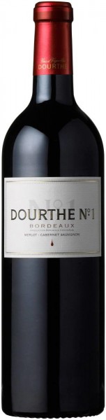 Вино "Dourthe №1" Merlot-Cabernet Sauvignon, Bordeaux AOC, 2013