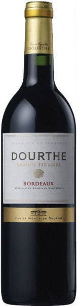 Вино Dourthe, "Grands Terroirs" Bordeaux Rouge AOC 2018