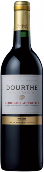 Вино Dourthe, "Grands Terroirs" Bordeaux Superieur, 2018