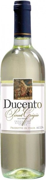Вино "Ducento" Pinot Grigio delle Venezie IGT, 2014, 1.5 л