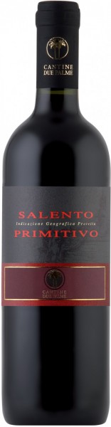 Вино Due Palme, Primitivo IGT, 2011