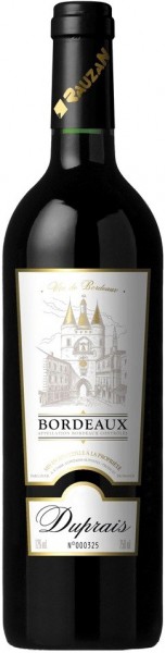Вино "Duprais" Rouge, Bordeaux AOC