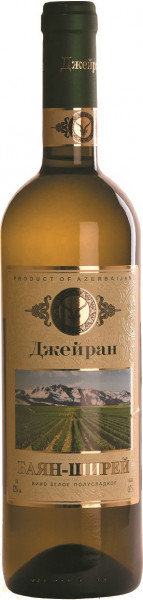 Вино "Джейран" Баян-Ширей, 2018