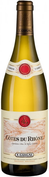 Вино E. Guigal, Cotes du Rhone AOC Blanc, 2022