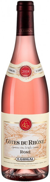 Вино E. Guigal, Cotes du Rhone Rose, 2018